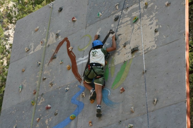 clase de escalada